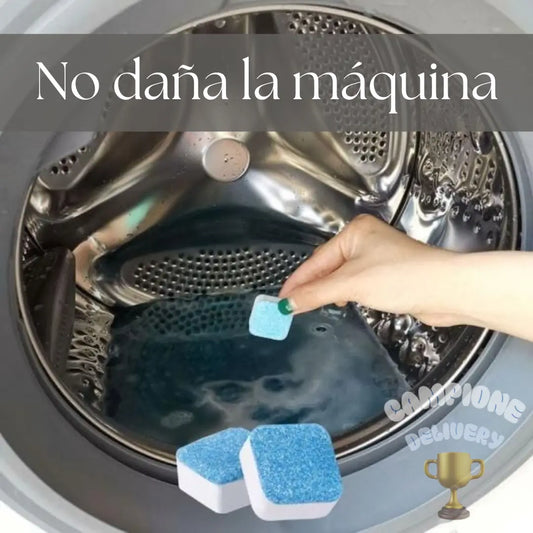 Pastillas Limpiadoras para Lavadoras, Adiós Olor a Humedad