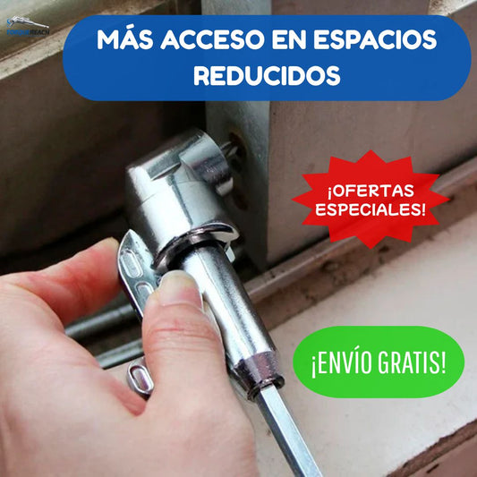 TorqueReach® - Ajusta en espacios difíciles