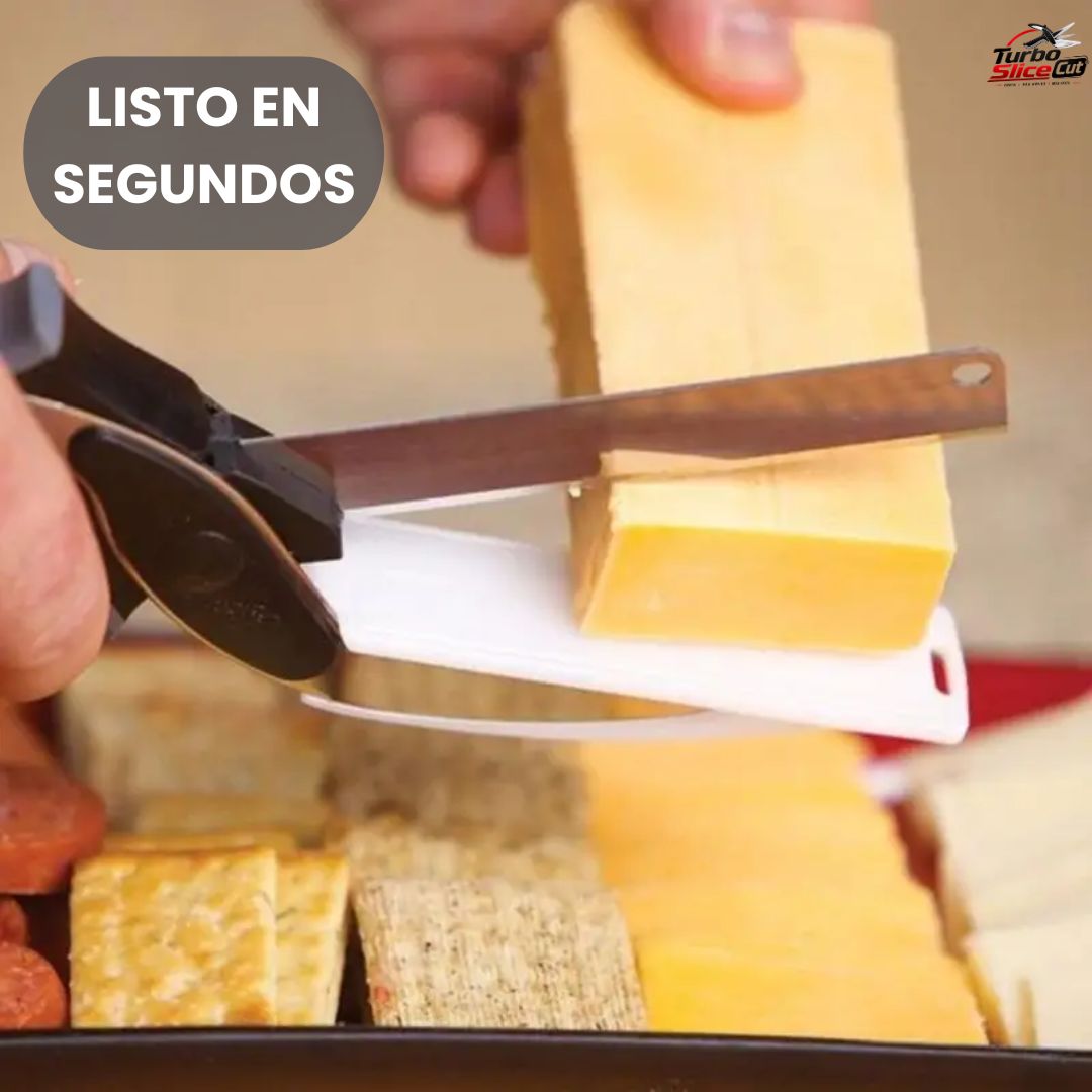 TurboSlice Cut® - Cocina más rápido y fácil
