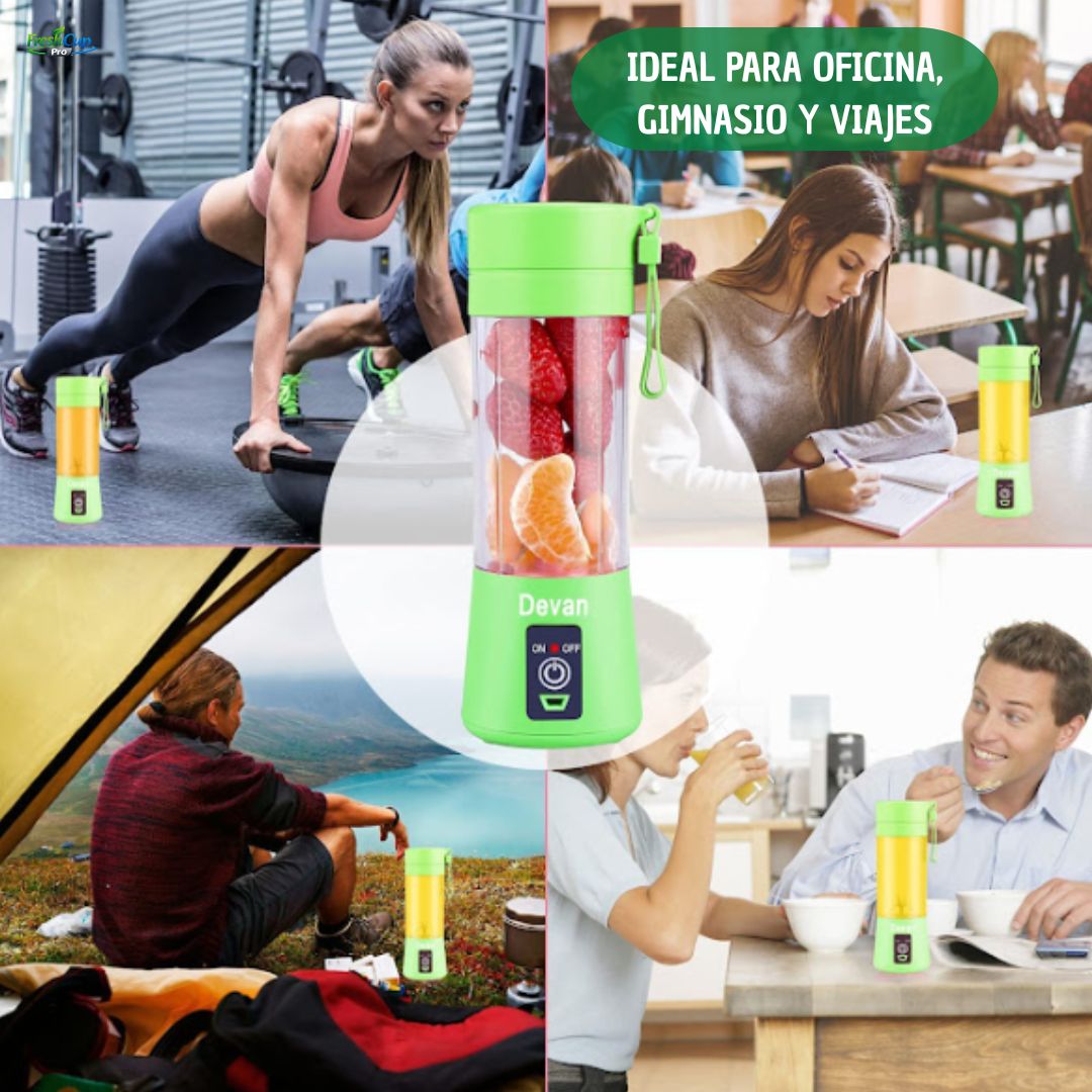 FreshCup Pro® - Disfruta batidos en cualquier lugar