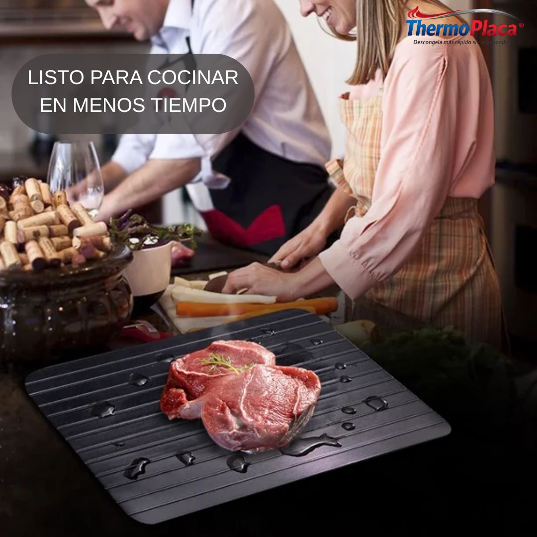 ThermoPlaca® - Descongela más rápido sin microondas