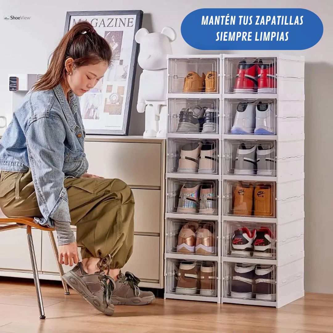 ShoeView® – Muestra tus zapatillas sin polvo