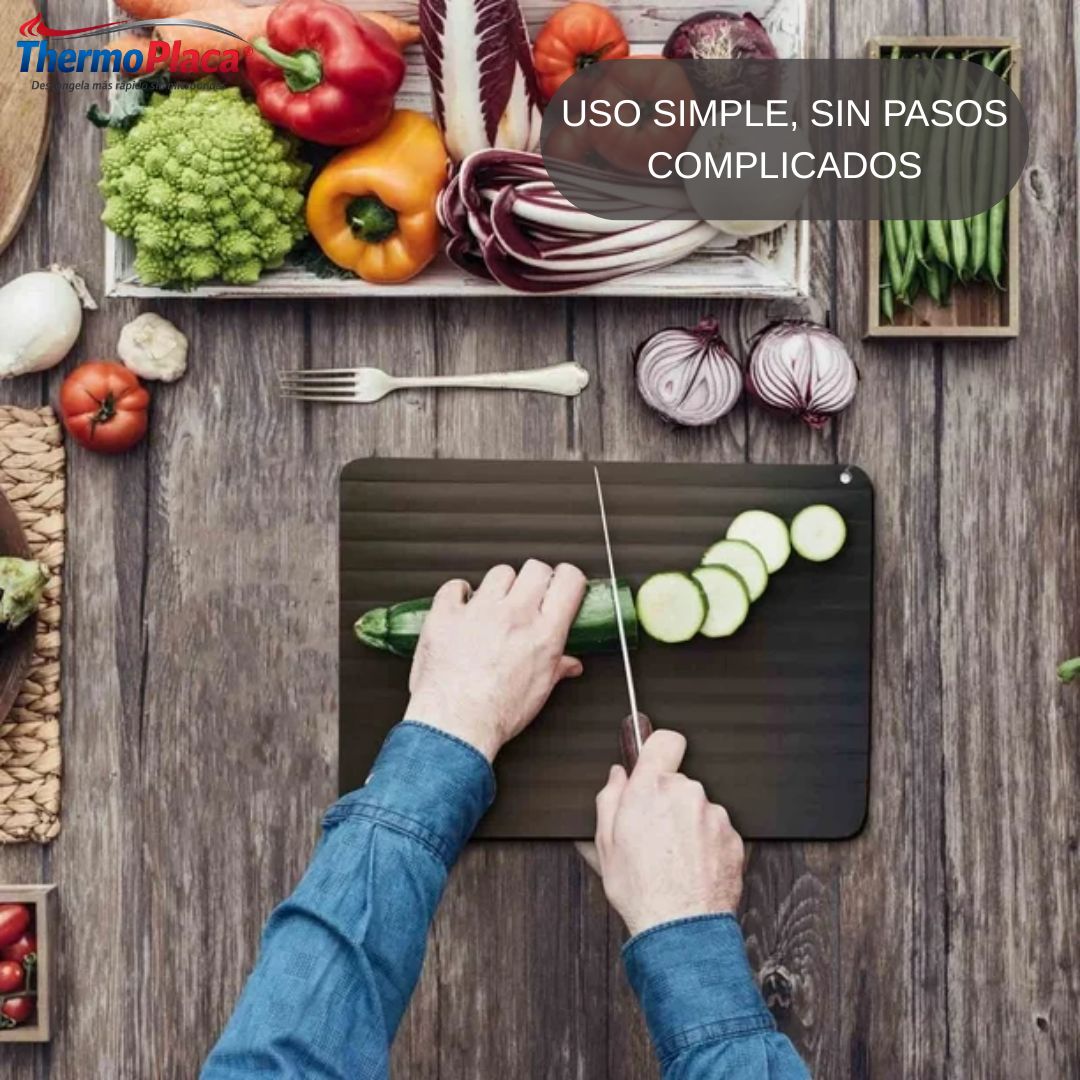 ThermoPlaca® - Descongela más rápido sin microondas