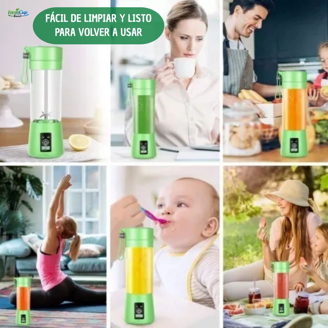 FreshCup Pro® - Disfruta batidos en cualquier lugar