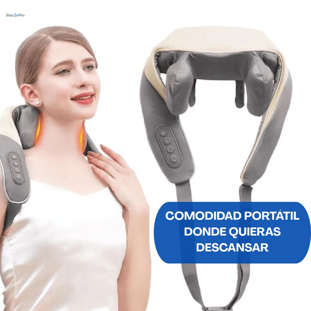Shiat ZenPro® – Masaje real con calor calmante