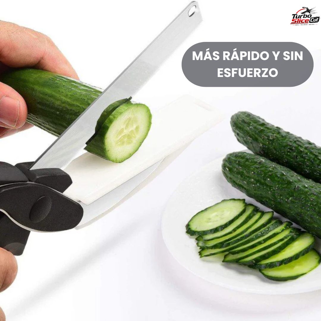 TurboSlice Cut® - Cocina más rápido y fácil