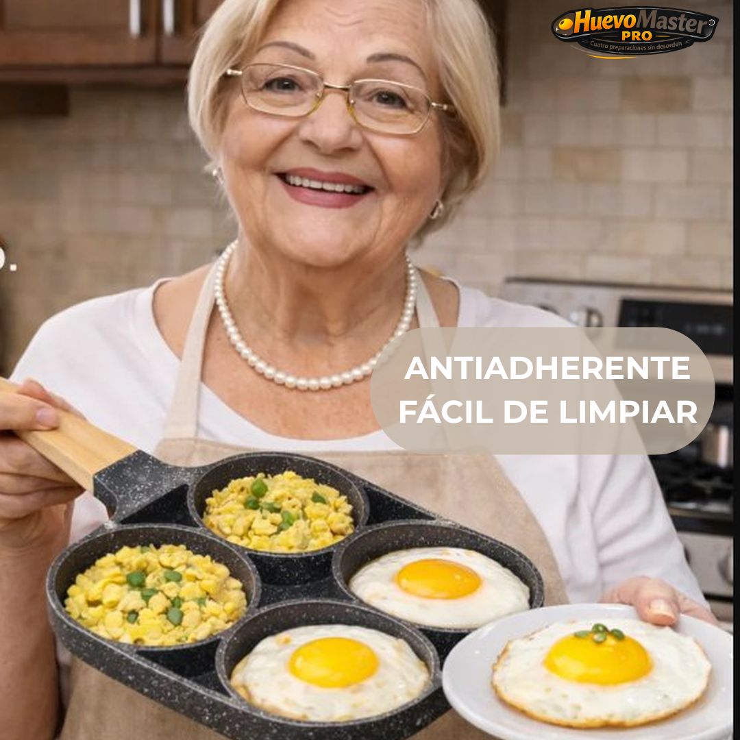 HuevoMaster Pro® – Cuatro preparaciones sin desorden