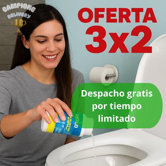 Polvo Limpiador De Drenaje, Flujo Libre Inmediato