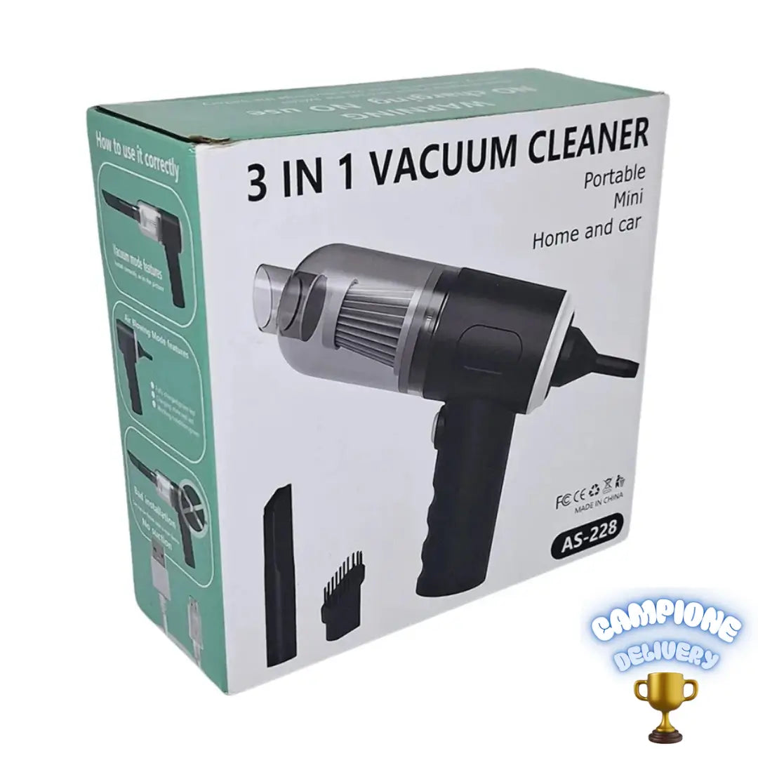 Mini Aspiradora Multiuso, Despídete de la Suciedad Escondida