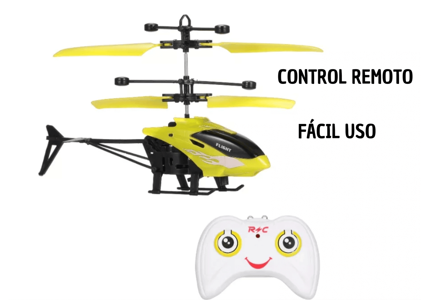 Helicóptero Con Sensor y Control Remoto