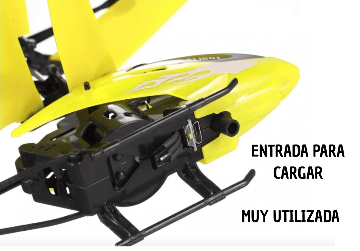 Helicóptero Con Sensor y Control Remoto