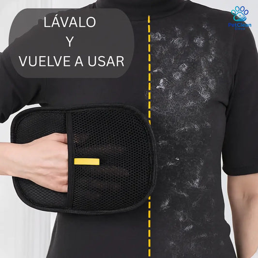 GUANTE QUITAPELOS PETCLEAN GLOVE® - Limpia. Rápido. Reutilizable.