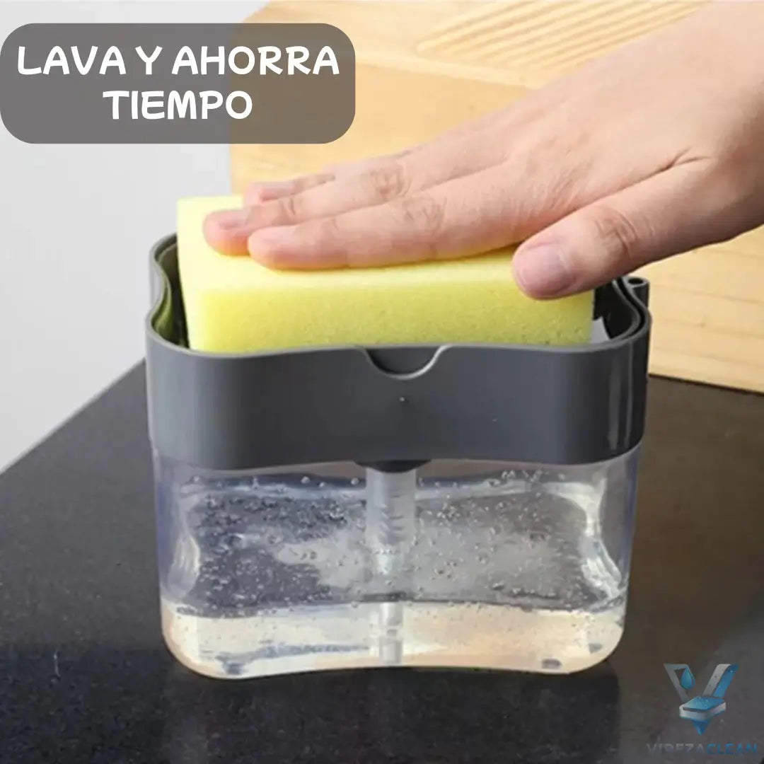 DISPENSADOR JABÓN LAVALOZA VIREZACLEAN® - Menos desorden, más practicidad
