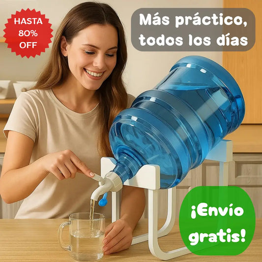 Soporte Dispensador Para Bidón, Más Cómodo y Práctico.