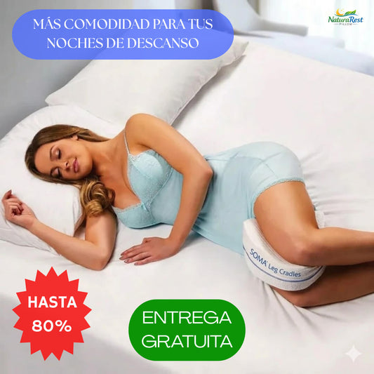 NaturaRest Pillow® - Piernas alineadas al dormir