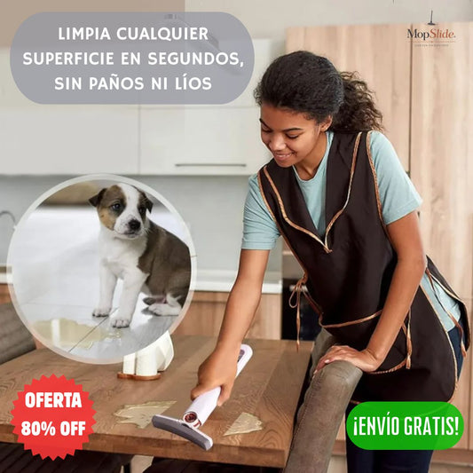 MopSlide® - Superficies y muebles limpios sin esfuerzo