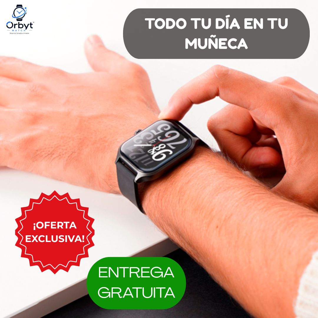 Orbyt Watch® - Responde llamadas al instante (Los colores se envían al azar)