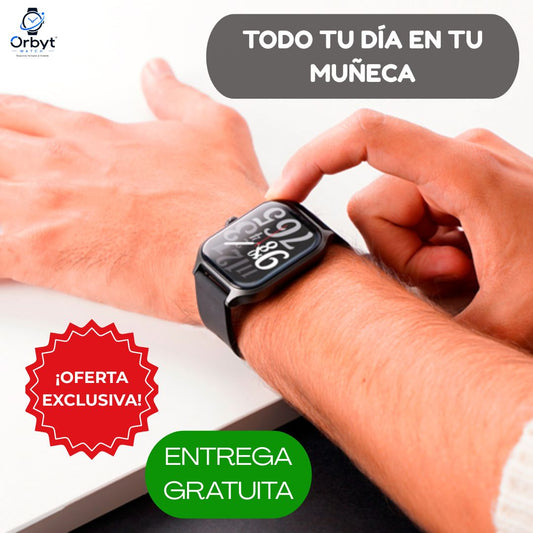 Orbyt Watch® - Responde llamadas al instante (Los colores se envían al azar)