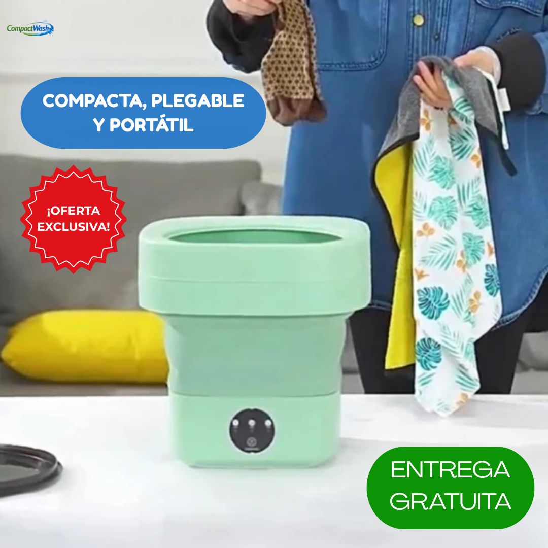 CompactWash® - Limpieza práctica donde estés