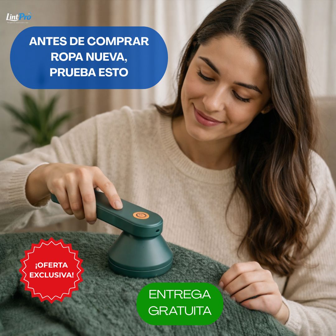 LintPro® - Recupera el aspecto de tu ropa