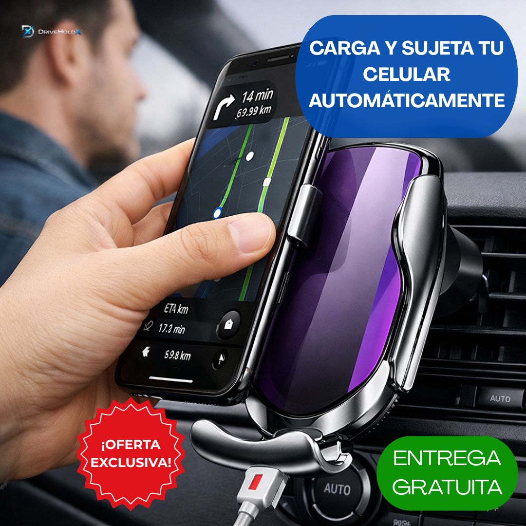 DriveHold X® - Maneja sin cables ni caídas