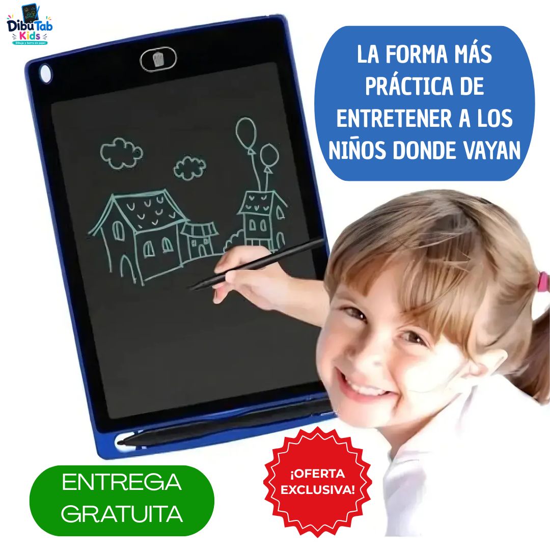 DibuTab Kids®- Dibuja y borra sin papel