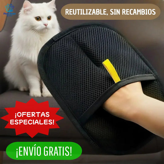 GUANTE QUITAPELOS PETCLEAN GLOVE® - Limpia. Rápido. Reutilizable.