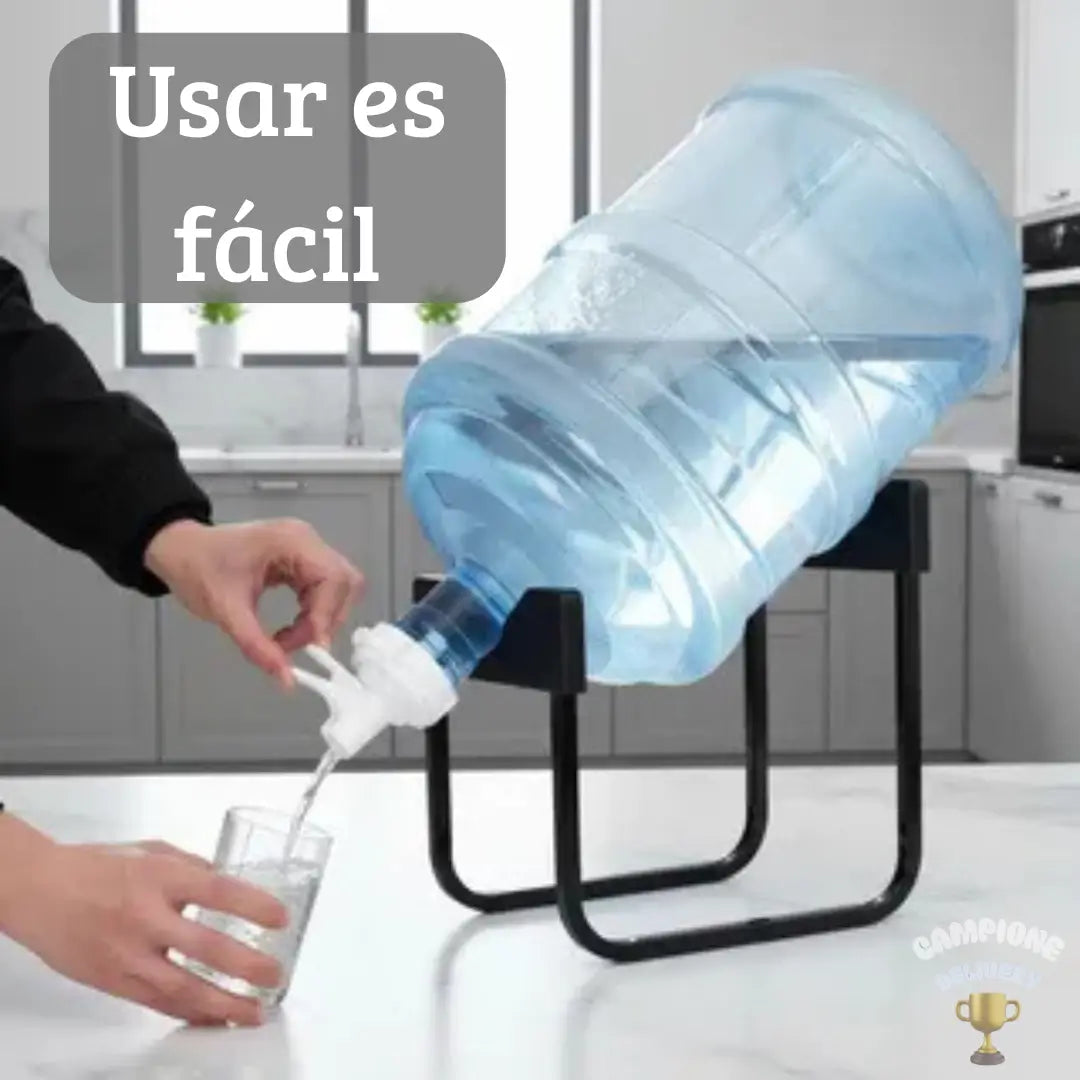 Soporte Dispensador Para Bidón, Más Cómodo y Práctico.